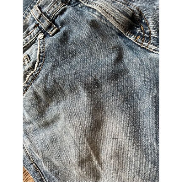 Mens Silver Zac Jeans - W34 L32 - 100% Cotton - see pics and description - Picture 4 of 16